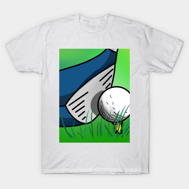 Fore! T-Shirt by skrbly